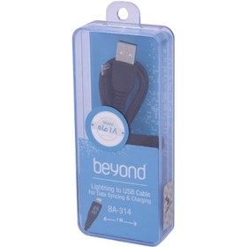 تصویر کابل تبدیل لایتنینگ به USB بیاند مدل BA-314 طول 1 متر Beyond