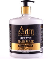 تصویر ماسک داخل حمام آرتین ۱۰۰۰ میل بدون سولفات – ترمیم‌کننده قوی موهای آسیب‌دیده 