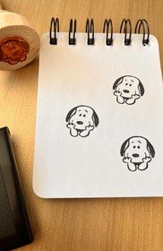 تصویر مهر استیکری Snoopy 