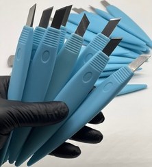 تصویر تیغ سر کج روسی مخصوص پدیکور 