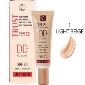 تصویر دی دی کرم پلاس تراست شماره 1 بژ روشن DD Cream Plus Trust No. 1 light beige