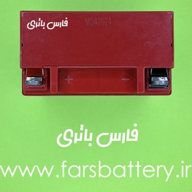 تصویر باتری موتور سیکلت 9 امپر بلند فالکون 