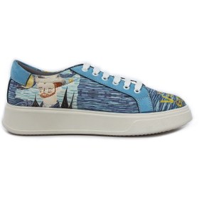 تصویر کفش زنانه دندی طرح Van gogh ونگوگ 