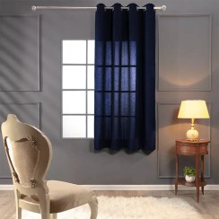 تصویر پرده پانچ گونی بافت تسلا 8 