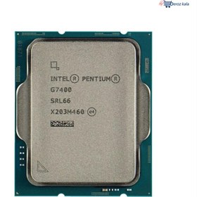 تصویر سی پی یو اینتل بدون باکس Pentium Gold G7400 CPU Intel Pentium Gold G7400 3.7GHz FCLGA 1700 Alder Lake TRAY CPU