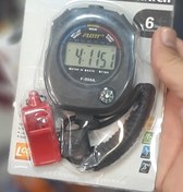 تصویر کرنومتر فلوت (FLOTT)، نمایش ساعت و هشدار، به همراه قطب نما و سوت - قرمز 