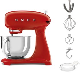 تصویر همزن برقی اسمگ مدل SMEG SMF03RDUK SMEG Stand Mixer SMF03RDUK