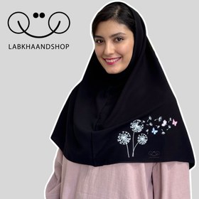 تصویر مقنعه قاصدک چاپی ۱۳۲ 