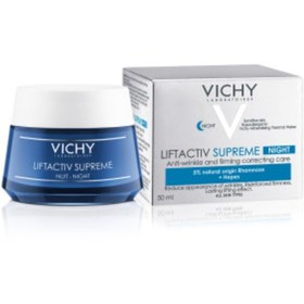 تصویر Vichy کرم شب ضد چین و چروک Supreme Night Liftactiv 