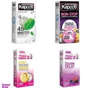 تصویر کاندوم تاخیری میوه ای کاپوت مدل Delay Fruity بسته ۱۲ عددی 