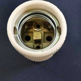 تصویر سرپیچ سرامیکی E27 مدل تونلی 