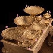 تصویر ست ظروف برنجی 436 