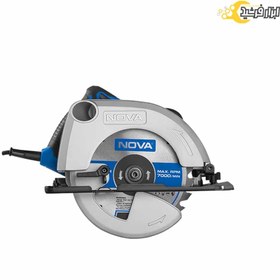 تصویر اره گردبر نجاری 1500 وات نووا مدل 5350 Woodworking circular saw 1500 watts Nova model 5350