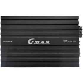 تصویر آمپلی فایر جی مکس مدل GM-4APB401M GMAX GM-4APB401M Car Amplifier