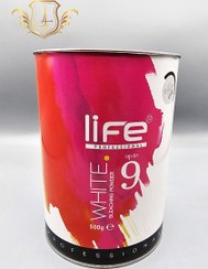 تصویر پودر دکلره لایف سفید Life White Powder حجم 500 گرم 219 