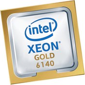 تصویر پردازنده سرور Intel Xeon Gold 6140 Intel Xeon Gold 6140