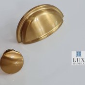 تصویر دستگیره کابینت نیم دایره لوکس 