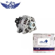 تصویر دینام عظام ۹۰ آمپر مناسب پژو ۲۰۶ و سمند EF7 و دنا 