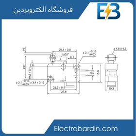تصویر میکروسوئیچ بند انگشتی 