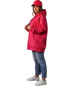 تصویر هودی دخترانه کلاهدار تو کرکی سایز ۳۶ تا ۴۸ 