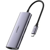 تصویر هاب USB-C یوگرین 4 پورت CM252 مدل 60718 