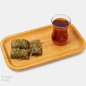 تصویر باقلوا پسته ای – 600 گرم 