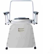 تصویر توالت مبله تاشو دیواری آسانا 