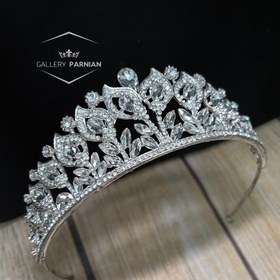 تصویر تاج عروس مدل 821 bridal tiara code 821