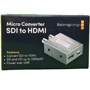 تصویر میکرو کانورتور بلک مجیک Micro Converter BiDirectional SDI/HDMI with Power Supply 