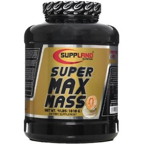 تصویر پودر سوپر مکس مس طعم موزی ساپلند نوتریشن 1818 گرمی Suppland Nutrition Super Max Mass 1818 g