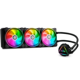 تصویر خنک کننده مایع پردازنده ای دیتا ایکس پی جی مدل LEVANTE 360 ADATA XPG LEVANTE 360 WATER COOLING