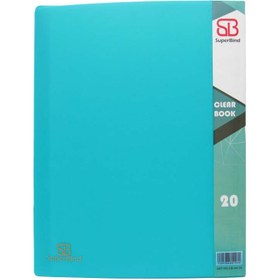 تصویر کلربوک 20 برگ A4 سوپربایند 