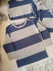 تصویر بلوز پسرانه نخی سایزبندی 3 تا 5 سال Boys cotton blouse size 3 to 5 years