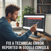 تصویر رفع یک خطا در Google Search Console 