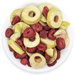 تصویر توت فرنگی و سیب 