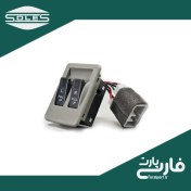 تصویر کلید شیشه بالابر 2پل پراید صبا سولس 