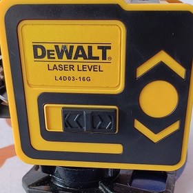 تصویر تراز لیزری دیوالت 360 درجه 4 بعدی سنسوردار مدل 4D-sensor Dewalt Laser Level Model 4D-sensor