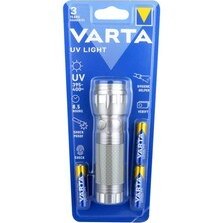 تصویر چراغ قوه UV LED 3AAA Varta 