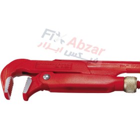 تصویر آچار لوله گیر دو دسته روتنبرگر سایز 1.1/2 اینچ فک 90 درجه Rothenberger 90° Corner Pipe Wrench 1.1/2 INCH