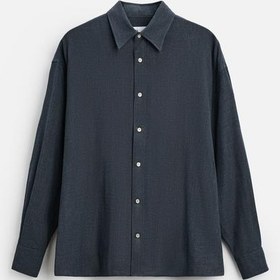 تصویر پیراهن مردانه زارا RELAXED FIT TEXTURED SHIRT 