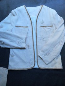 تصویر کت لینن فری سایز 