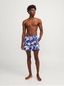 تصویر شورت شنا فاق نرمال راسته مردانه | جک اند جونز Jack & Jones 12253230 