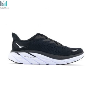 تصویر کفش هوکا کلیفتون 8 مشکی سفید مدل HOKA ONE ONE CLIFTON 8 1119394 BWHT سایز38، 39، 40، 43. 