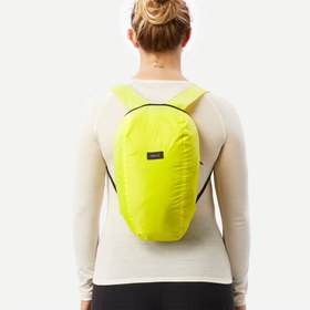 تصویر کوله حمل 10 لیتری فورکلاز دکتلون Forclaz Compact Backpack - 10 Liter - Yellow - Travel 