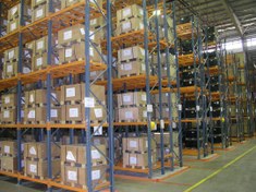 تصویر قفسه بندی راک پالت 