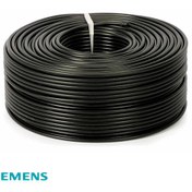 تصویر کابل rg59 ترکیبی زیمنس مدل siemens sm 50 مغزی فول مس 