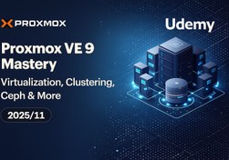 تصویر دوره آموزش جامع Proxmox VE 9 – مجازی‌سازی، کلاسترینگ و Ceph (نسخه 2025/11) 