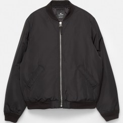 تصویر پافر Pull & Bear Puffer Bomber Jacket 
