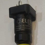 تصویر پرشر سویچ 0.2-2.5 بار دو کنتاکت NO/NC سوکت دار المنت ترکیه 