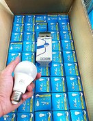 تصویر بسته 100تایی لامپ ساروز 12W مهتابی E27 100s pack sarouz 12 watt E27